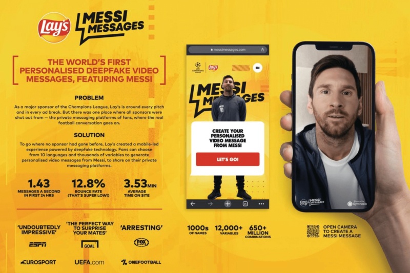 Our personalized Messi video campaign | Synthesia